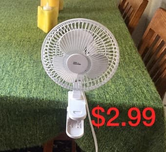 CLIP POWERFUL FAN 1