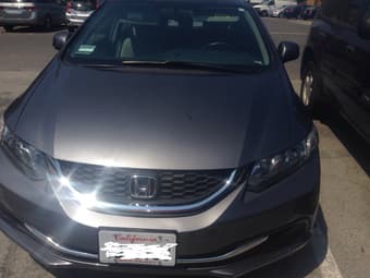 2013 Honda Civic Lx 2400miles 1