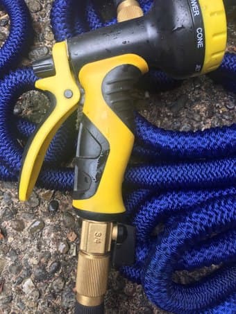 Broom and dustpan, 50 Feet Outdoor Flexible Water hose 1