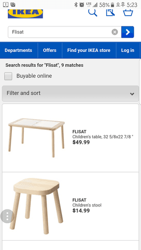 IKEA FLISAT kids desk + stool + storage baskets 2