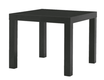 Black Side Table 1