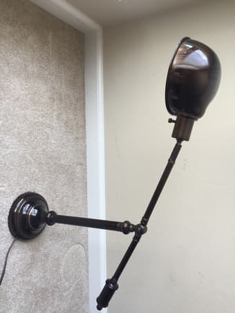Study light,sturdy, beautiful adjustable desktop study light WITH lamp 3