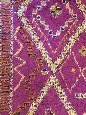 Beautiful Moroccan-style rug, 100% wool 2