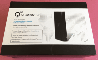 Qi-infinity External Battery - 35000 mAH 1
