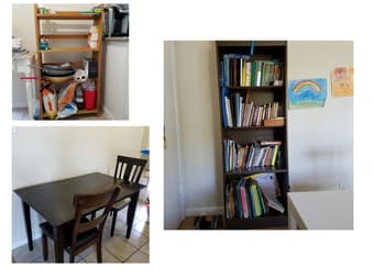 Queen size beds, tables, chairs, shelves etc. 3