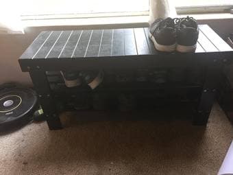 shoe rach bench 1