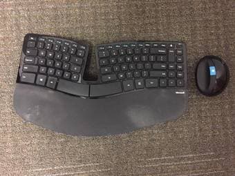 Microsoft Sculpt Ergonomic Desktop Keyboard & Mouse 1