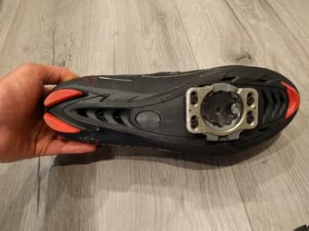 Speedplay Light Action Chromoly Clipless Pedals + Size 45 (Euro) Shoes 3