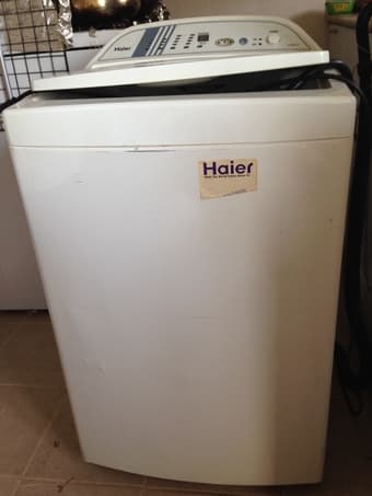 Haier washing machine 1