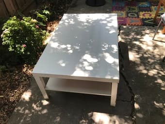 A very good rectangular table 2