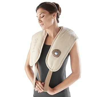 Brookstone neck/shoulder massager, skillet/hotpot, small buckets 1