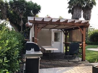 New private bedroom with bathroom in yard of big house palo alto 2