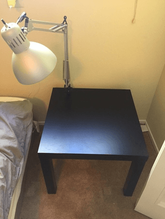 Large Desk, Chair and Light! 1
