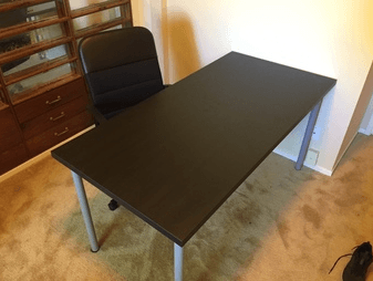 Large Desk, Chair and Light! 2