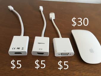 Apple magic mouse and Adapters 1