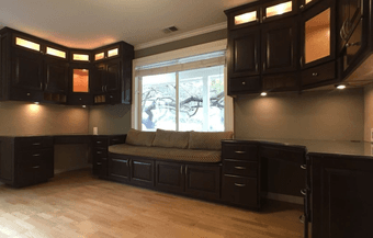Large Room with Built-in Office and Window Seat, Views Huge Backyard! 2