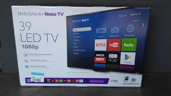 39” LED 1080p LED Roku TV, excellent condition 3