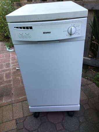 Kenmore portable dish washer 1