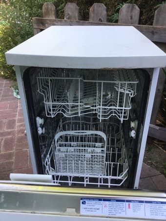 Kenmore portable dish washer 2