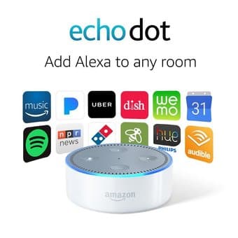 Echo dot 2nd generation white 1