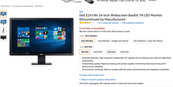 Dell E2414H 24 Inch Monitor 1