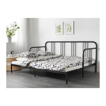 FYRESDAL Daybed frame, black 1