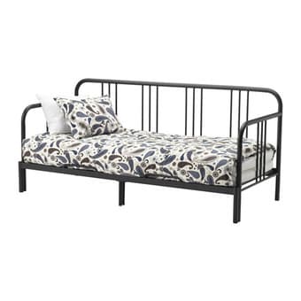 FYRESDAL Daybed frame, black 3