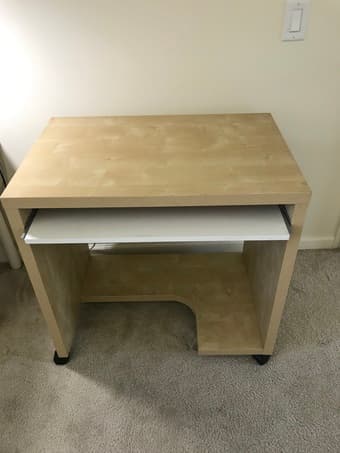 desk, mattress and bed frame 2