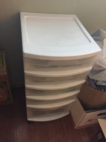 Plastic drawer chest 2