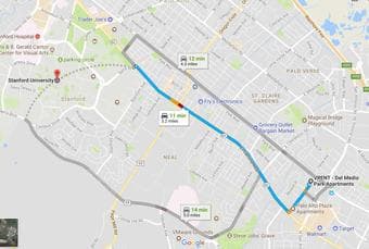 Mountain View 卧室出租 1100$/month, 靠近 Palo Alto 1