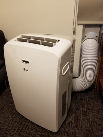AIR CONDITIONER - Portable A/C by LG - 10,200 BTU 1