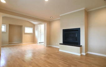 Large Bedroom w/ Long Window & Fireplace in Garden-Filled CoHouse 2
