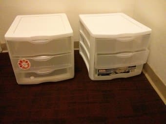 Sterlite 3 storage drawers 1