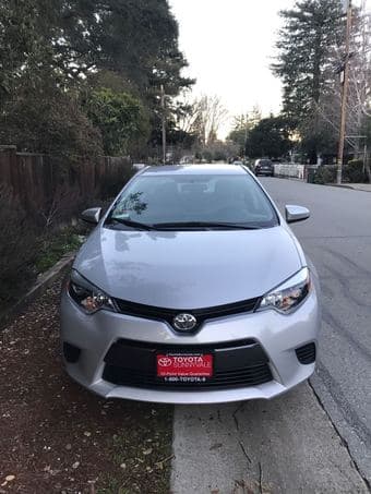 2015 Toyota Corolla (Silver), Certified Used Car 1