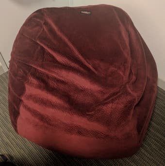 CordaRoy's foam bean bag with full mattress inside 1