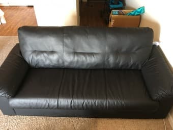 Black Couch For sale 1