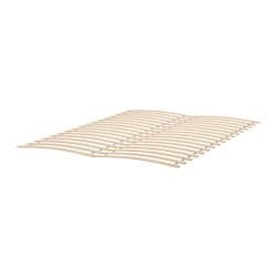 Queen Bed Frame (IKEA) Leirvik with good slats 2