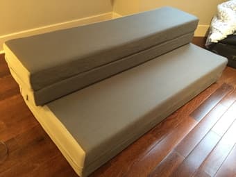 Mattress: Full-Size, 4" Folding Mattress - Better Than Air Mattress! 2