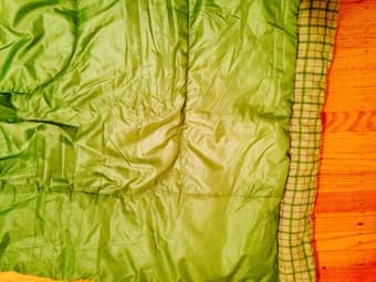 Coleman Green Valley cool-weather sleeping bag, barely used 3