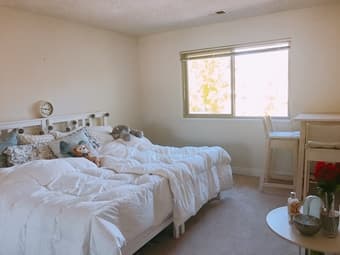 Master bedroom with private bathroom-short term-$44 per day-Cupertino 1