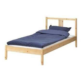 ikea twin size bed frame and slatted base 1