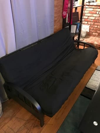 Comfortable Futon Sofa (Mattress + Frame) 1