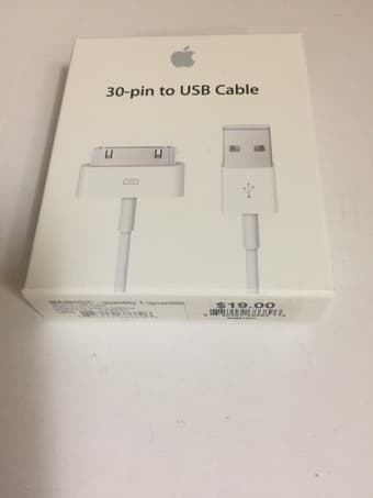 BRAND NEW 30-pin to USB cable 1