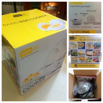 For Sale: NEW, in box rapid egg cooker $13 OBO 1