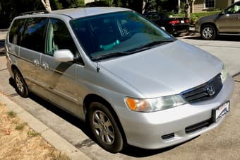 2004 Honda Odyssey EX-L - Silver color 1