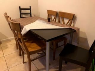 Moving Sale - Dining Table and Chairs 1