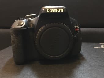 Canon Rebel T3! w/lenses 1