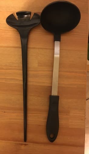 Serving  utensils x 2 2