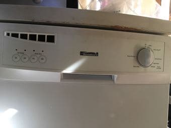Portable Sears Dish Washer. Quiet, easy to roll, excellent condition. 3