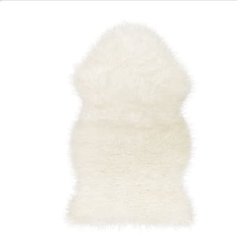 Fur Rug / couch runner / drape (faux) 2